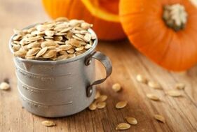 pumpkin seeds to clean the body of pests