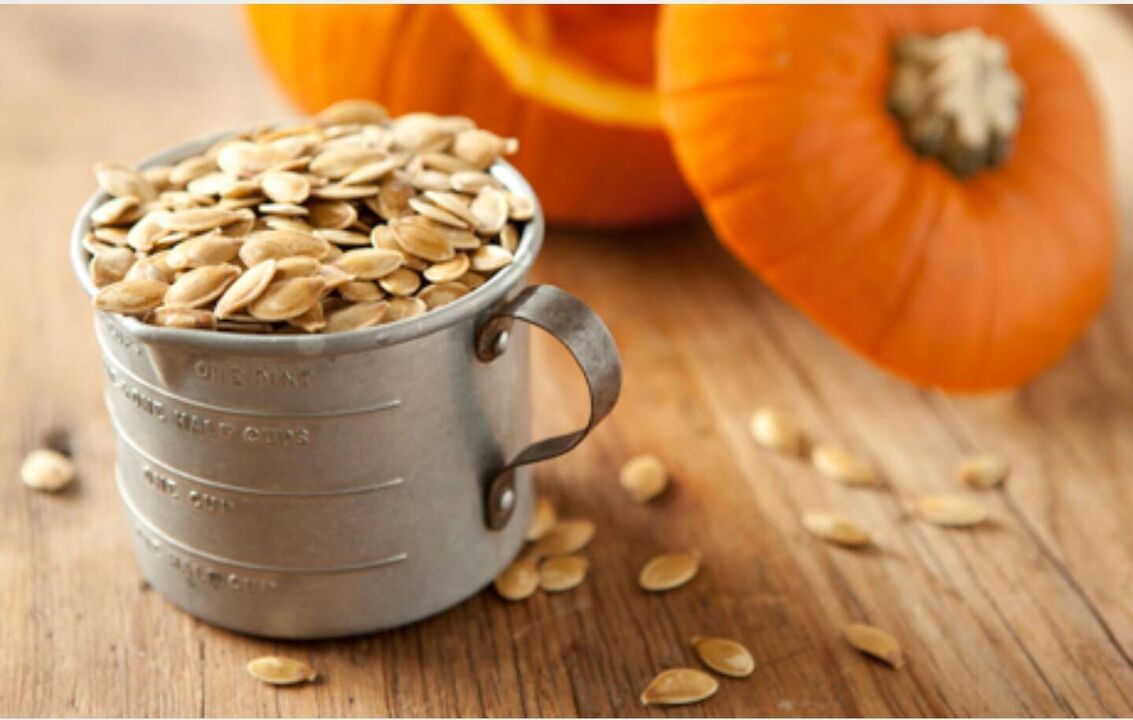 pumpkin seeds to remove pests