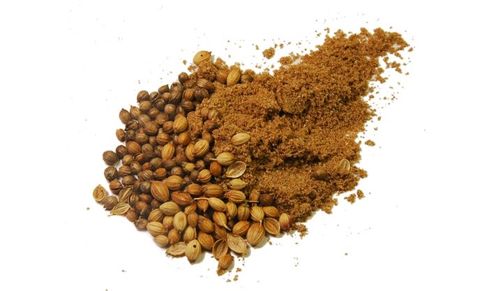 Coriander seed powder is an effective treatment for pests
